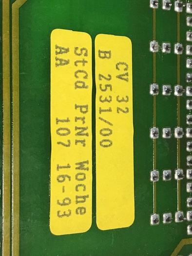 Used BACHMANN ELECTRONIC Circuit Board CV32 #120136