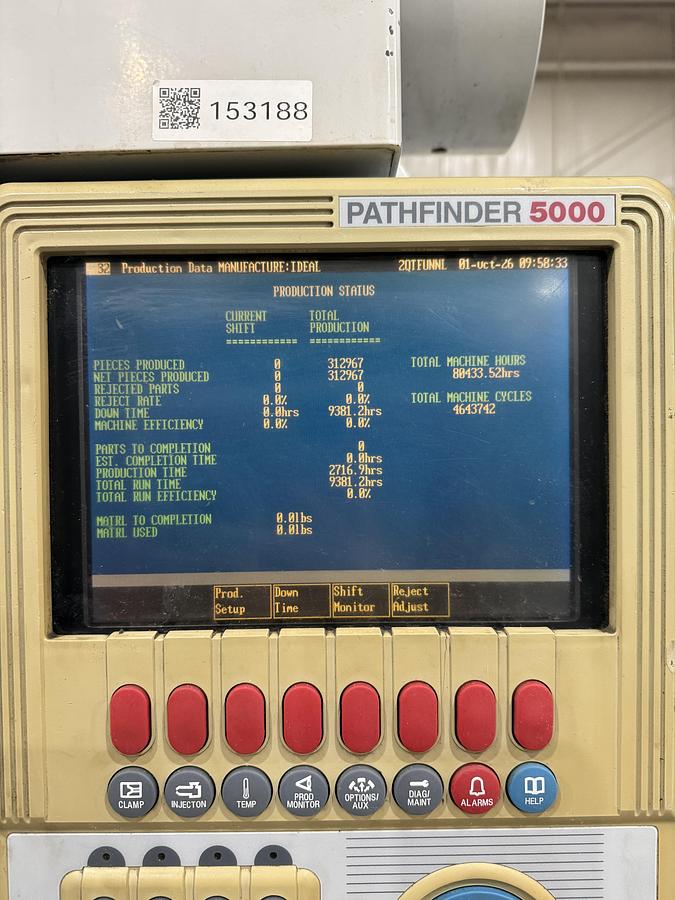 Used DNL / NOT TESTED OR CLEANED VAN DORN DEMAG 400HT1920 USED