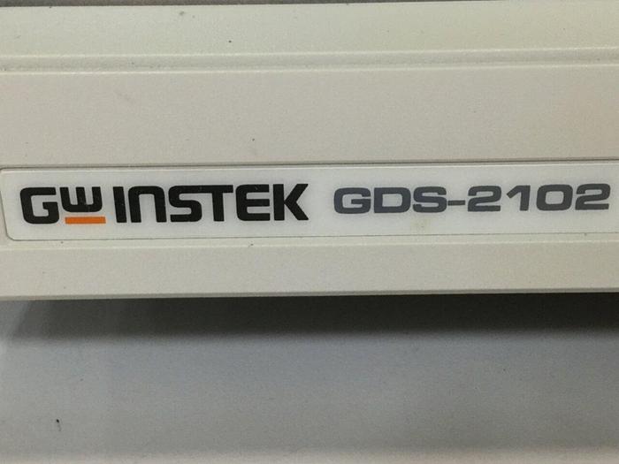 Used GW INSTEK Digital Storage Oscilloscope GDS-2102 #107324