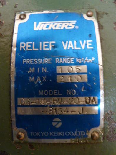 Used VICKERS Relief Valve CG10FV20JAS134J #35136
