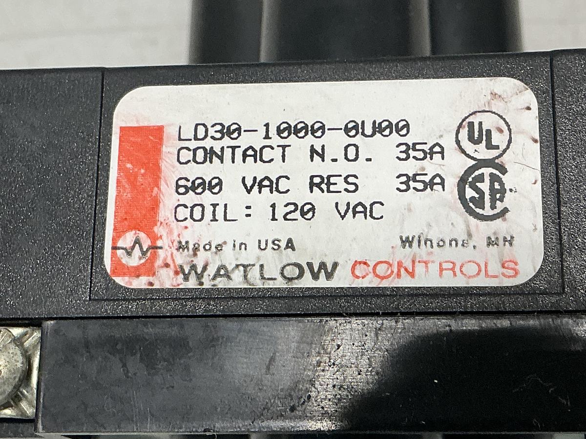 Used WATLOW CONTROLS LD30-1000-0U00