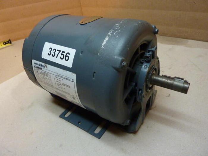 Used CENTURY 1/2 HP AC Motor F678 #33756