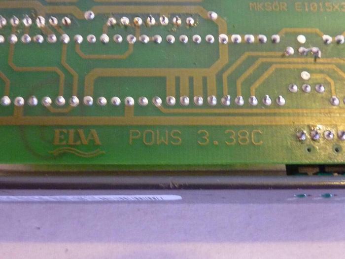 Used ELVA Control Board 3.38C #34181