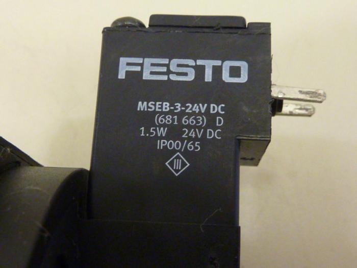 Used FESTO Pressure Regulator MS6-EE-1/2-V24-S #64065