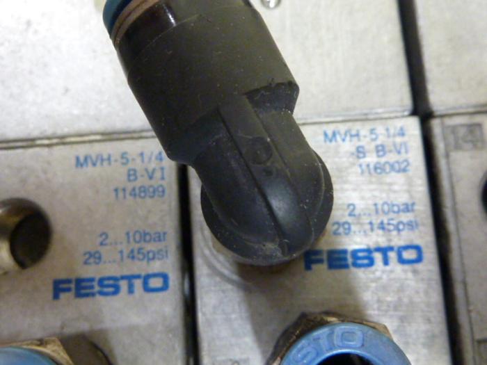 Used FESTO Control Block / Valve Terminal IFB8-02 #52855