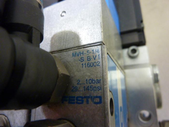 Used FESTO Control Block / Valve Terminal IFB8-02 #52867