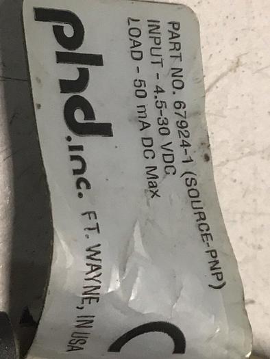 Used PHD INC Proximity Switch 67924-1 #127526