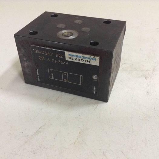 Used REXROTH Valve Z1S6P133V #85079