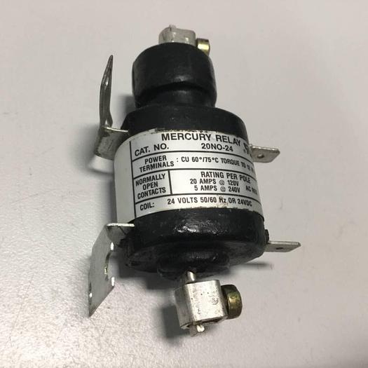 Used MDI Contactor Relay 20NO-24 #96543
