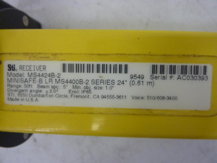 Used STI Light Curtain Receiver MS4424B-2 #50381