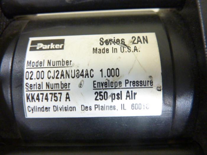Used PARKER Cylinder 02.00 CJ2ANU34AC 1.000 USED