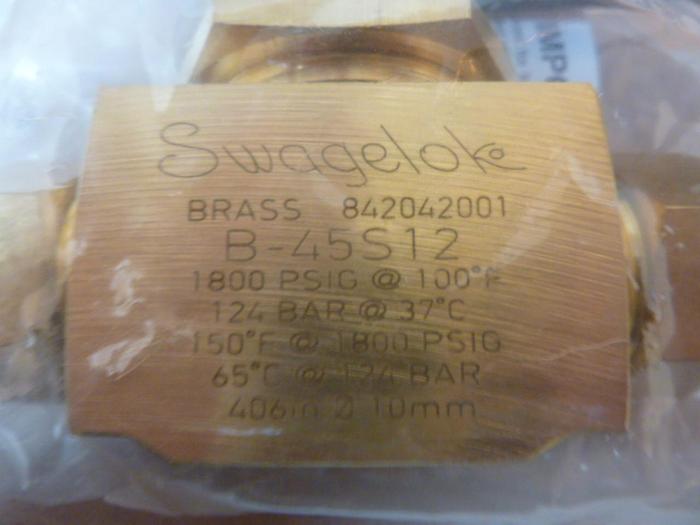 SWAGELOK Valve B-45512 #41221