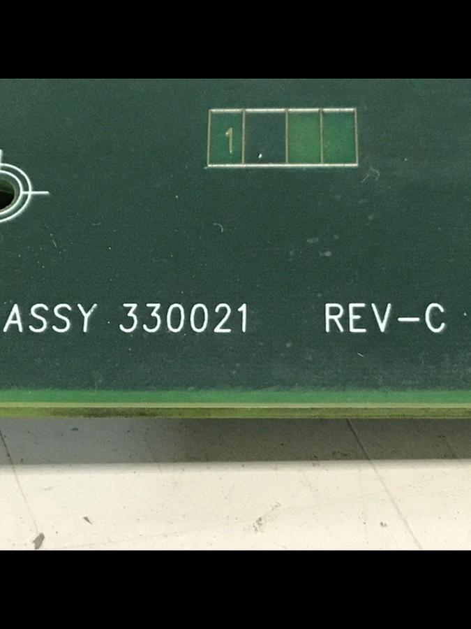 Used VAN DORN Temperature Circuit Board PC330-021 330-021 #136397