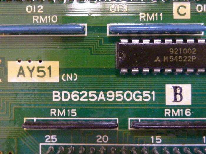 Used MITSUBISHI 32 Pt Output Module AY51 #65582