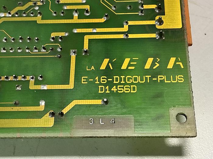 Used KEBA E-16-DIGOUT-PLUS D1456D