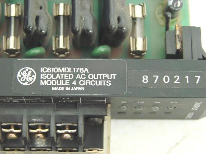 Used GENERAL ELECTRIC / GE Output Module 1C610MDL176A #6673