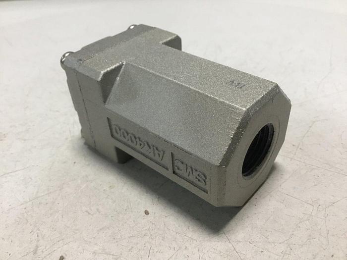 Used SMC Check Valve AK4000 #114552