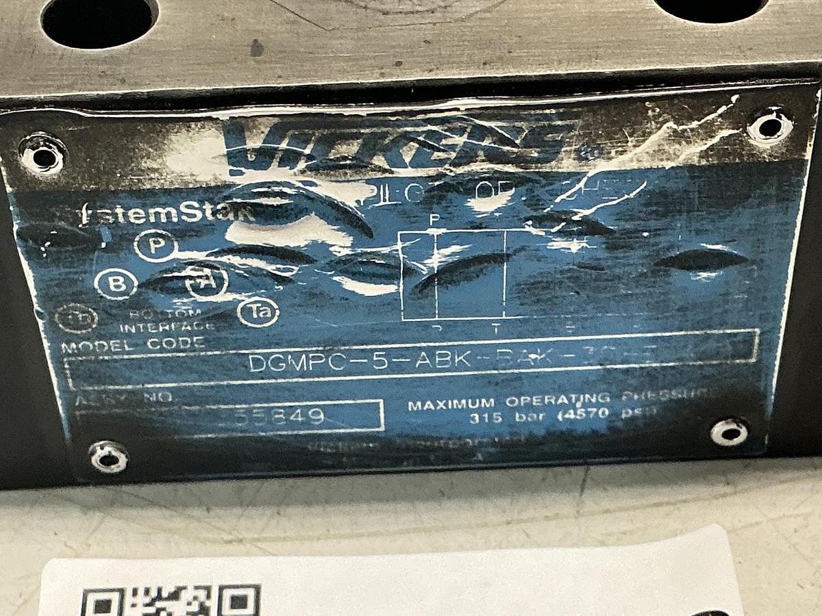 Used VICKERS DGMPC-5-ABK-BAK-30-EN417