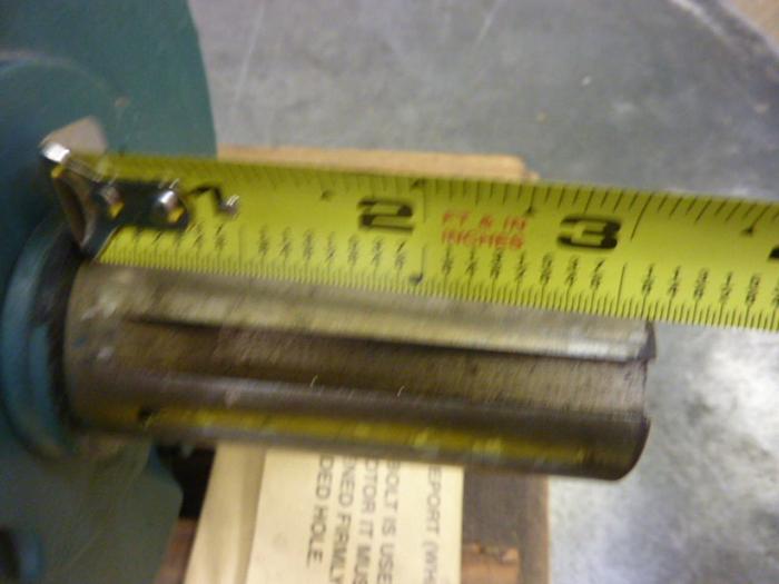 Used RELIANCE ELECTRIC 10 HP Motor P21G0419F #62611