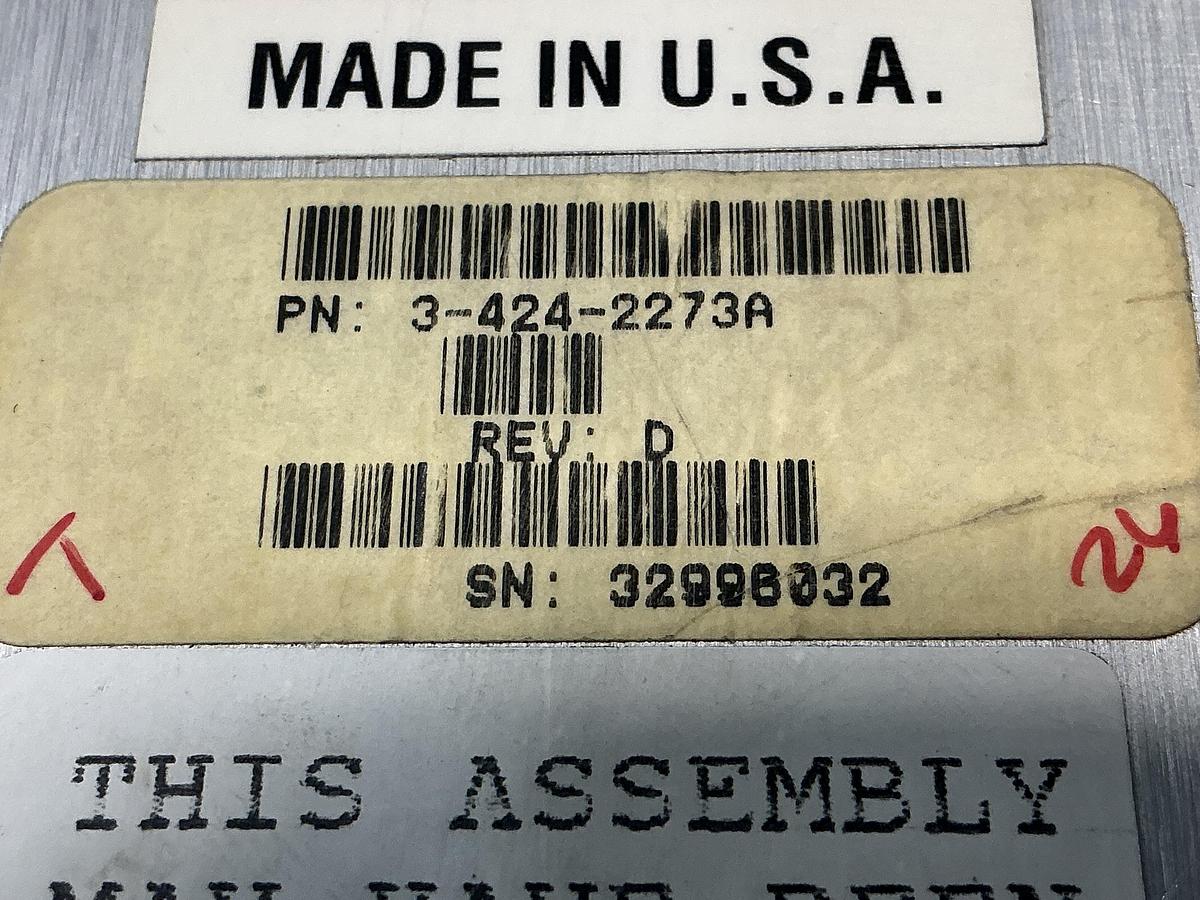 Used CINCINNATI MILACRON 3-424-2273A / CAMAC 486 C