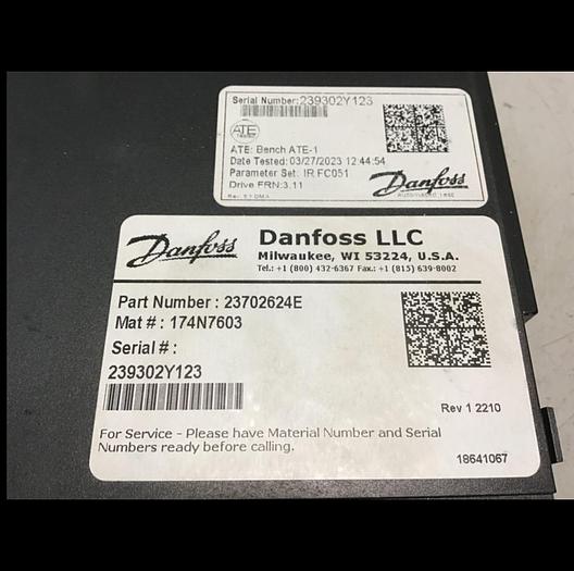 DANFOSS Micro Drive 132F0022 Used