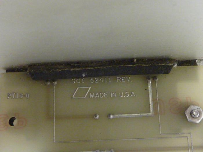 Used VAN DORN CRT Pathfinder Operator Keyboard PATHFINDER CRT-C #66956