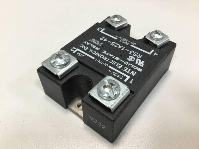 Used NTE ELECTRONICS, INC Solid State Relay RS3-1A25-42 #98090