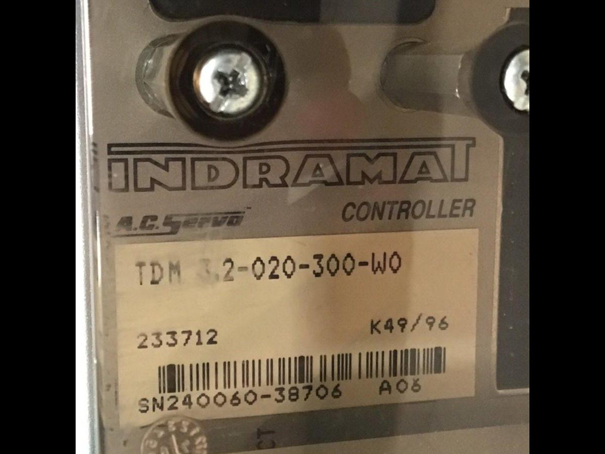Used INDRAMAT Power Supply TDM3.2-020-300-W0 #123464