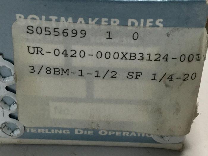 STERLING DIE Boltmaker Die 2 Piece Set 4-N1-S6-097 #110191