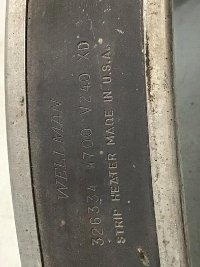 Used WELLMAN 700 Watt Heater Band 326334 700W #125869