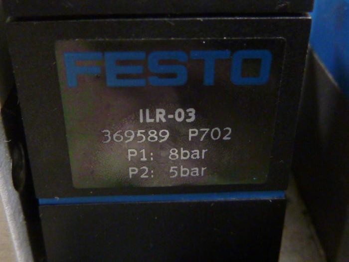 Used FESTO Control Block w/ Valves IFB8-03 #52790