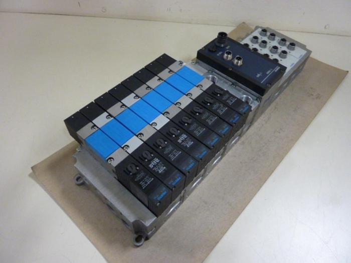 Used FESTO Control Block w/ Valves IFB8-03 #52795
