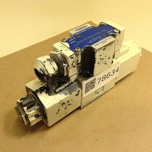 Used YUKEN Directional Valve DSHG-04-3C40-E-D24-5026 #78634