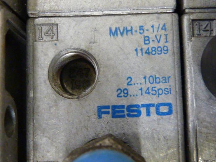 Used FESTO Control Block / Valve Terminal IFB8-02 #52850