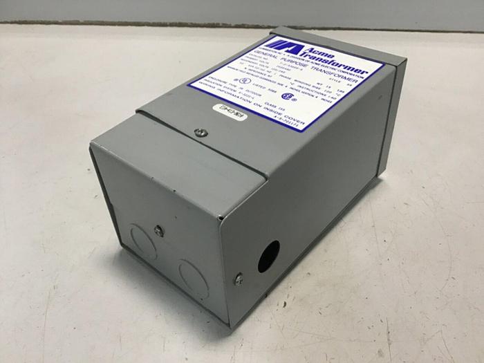 Used ACME TRANSFORMER 0.50 kVA Transformer T-2-53008-S #134070