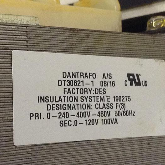 Used DANTRAFO 0.1 kVA Transformer DT30621-1 #80493
