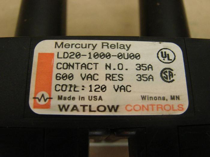 Used WATLOW Control Relay LD20-1000-0U00 #19019