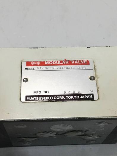Used YUATSU SEIKO Modular Valve R1VMC-03-A35-B250-5028 #96925