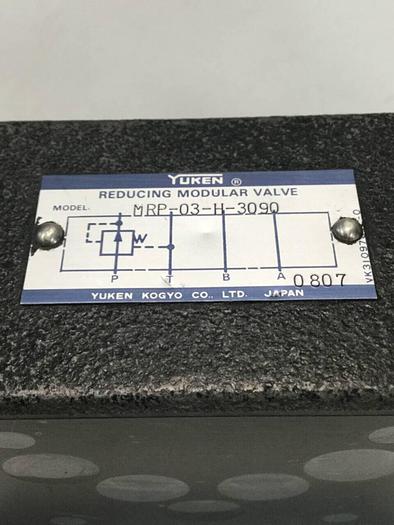 Used YUKEN Reducing Modular Valve MRP-03-H-3090 #96952