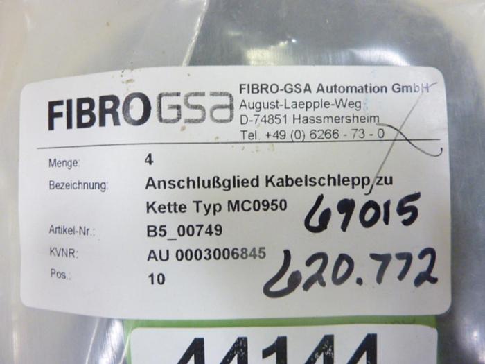 Used FIBRO-GSA Hardware B500749 #44144