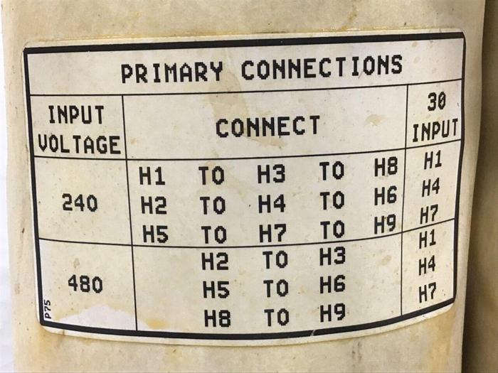 Used HOBART BROTHERS 4.5 kVA Transformer 470144-3HB #131711