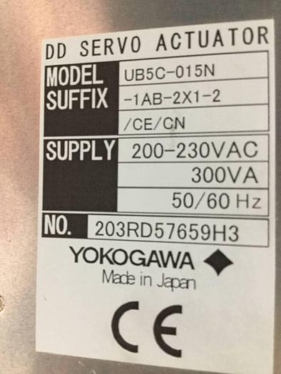 Used YOKOGAWA DD Servo Amplifier UB5C-015N-1AB-2X1-2/CE/CN #98685
