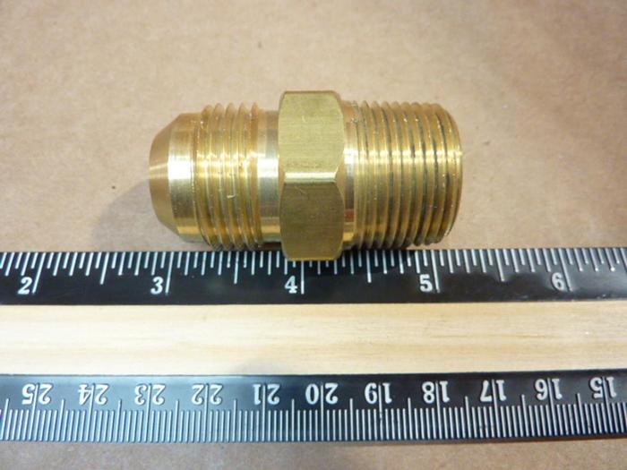 GENERIC Brass Connector 2404-12-12-B #40713