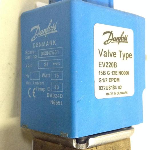 Used DANFOSS Solenoid Valve EV220B #74676