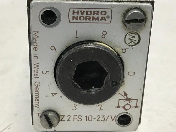 Used HYDRONORMA Valve Z2FS1023V #116282