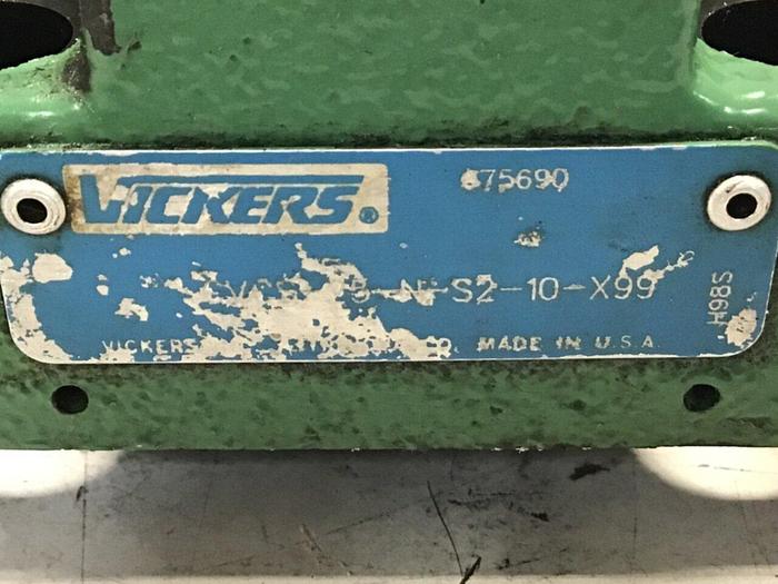 Used VICKERS Valve CVCS25NS210X99 Used