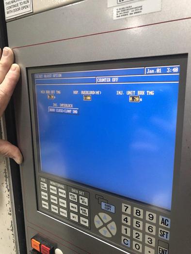 Used NISSEI 110 Ton Vertical Injection Mold Machine TD110E-9E USED