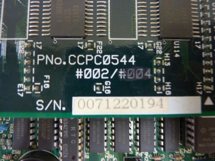 Used KAWASAKI Circuit Board CCPC0034 #58262