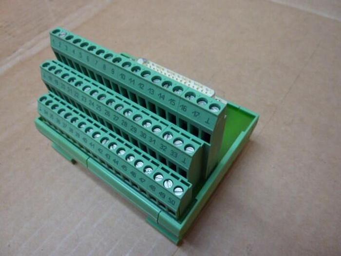 Used PHOENIX CONTACT Terminal Block FLKMS-D50 SUB/S #22082
