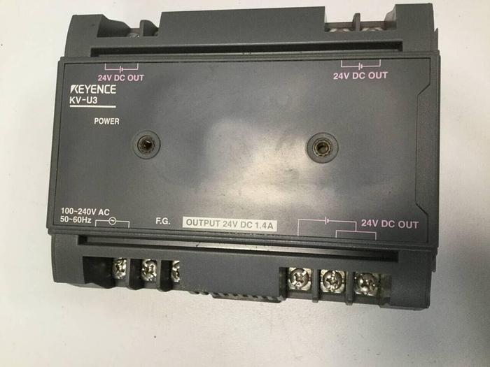 Used KEYENCE CORP Power Supply KV-U3 #99172